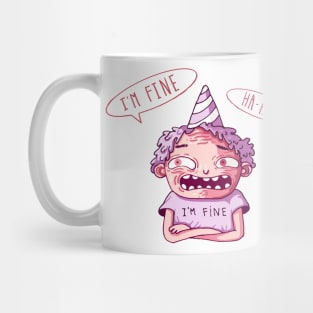 I'm fine Mug